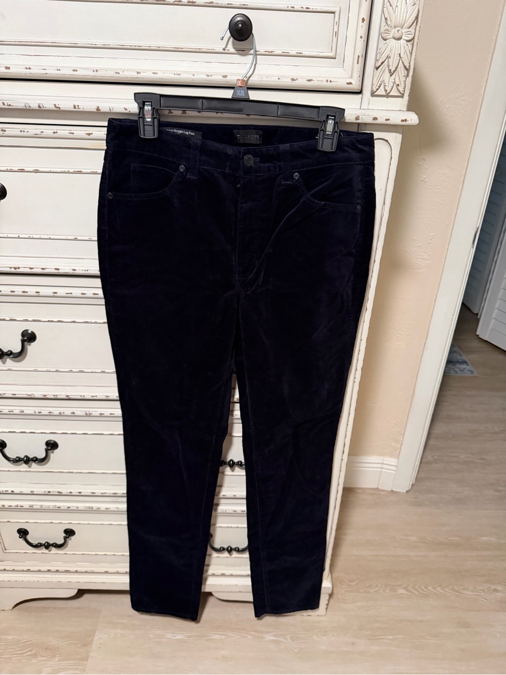 Talbots Black Skinny Corduroy Jeans